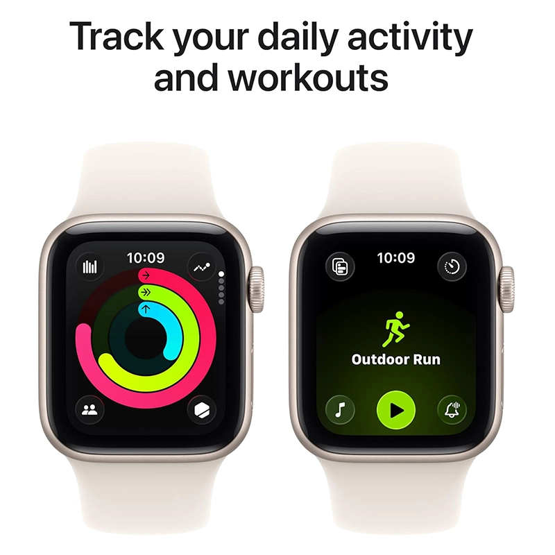 Apple Watch SE 3 GPS Aluminium 40 mm Lumiere Stellaire – Apple 2