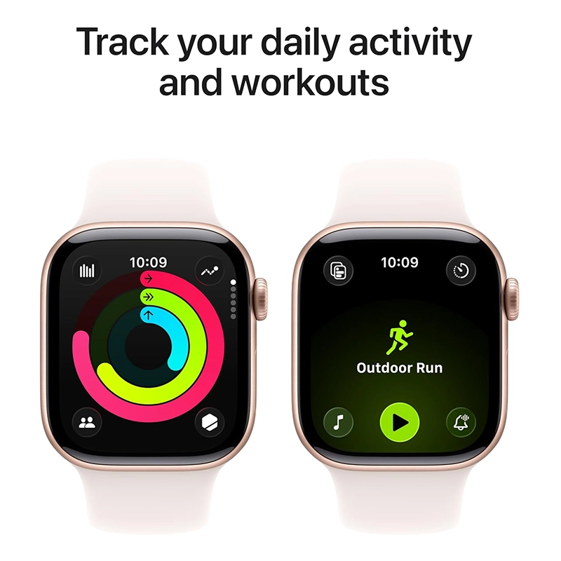 Apple Watch Series 11 GPS Aluminium 42 mm Aluminium or rose bracelet Sport rose pale – Apple 2 1