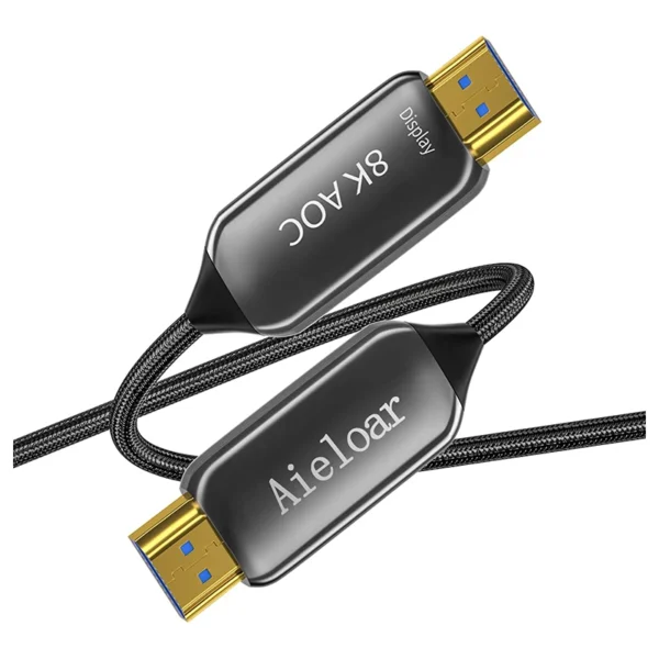 Aieloar Fibre Optique HDMI 2.1 Ultra High Speed – 30 m (8K @ 60 Hz)