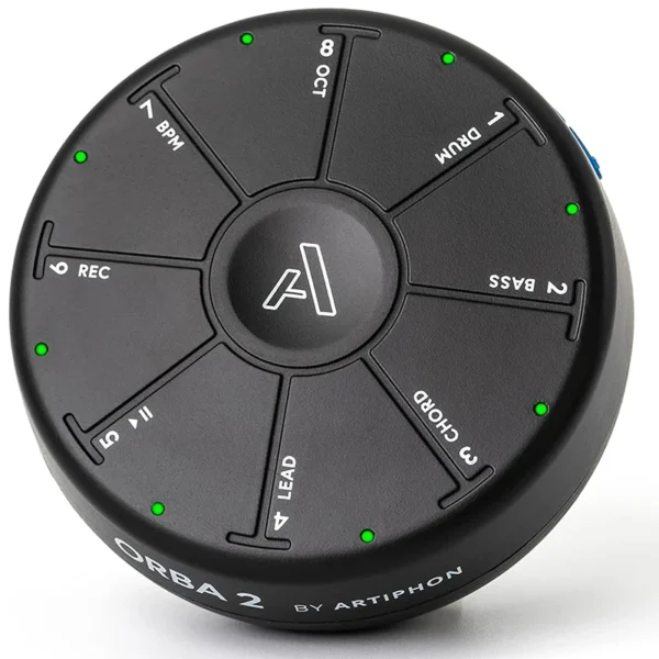 Artiphon Orba 2 – Synthétiseur portable, échantillonneur, looper & contrôleur MIDI