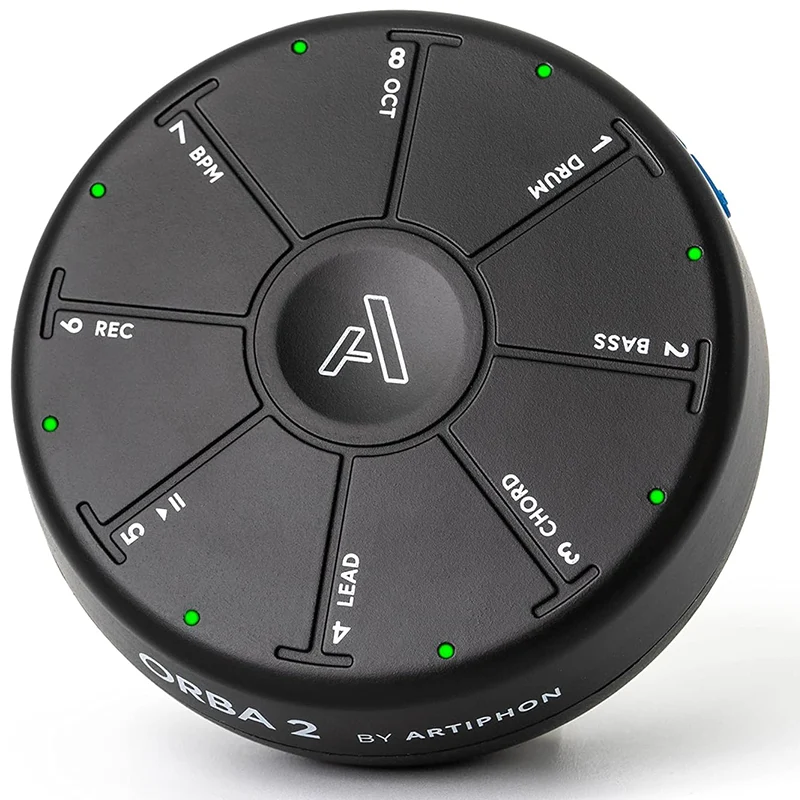 Artiphon Orba 2 – Synthetiseur portable echantillonneur looper amp controleur MIDI 1